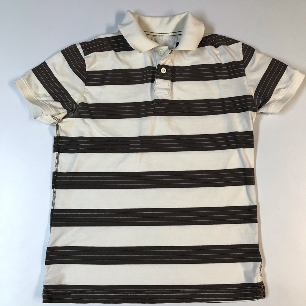 Arizona men’s brown/white striped polo